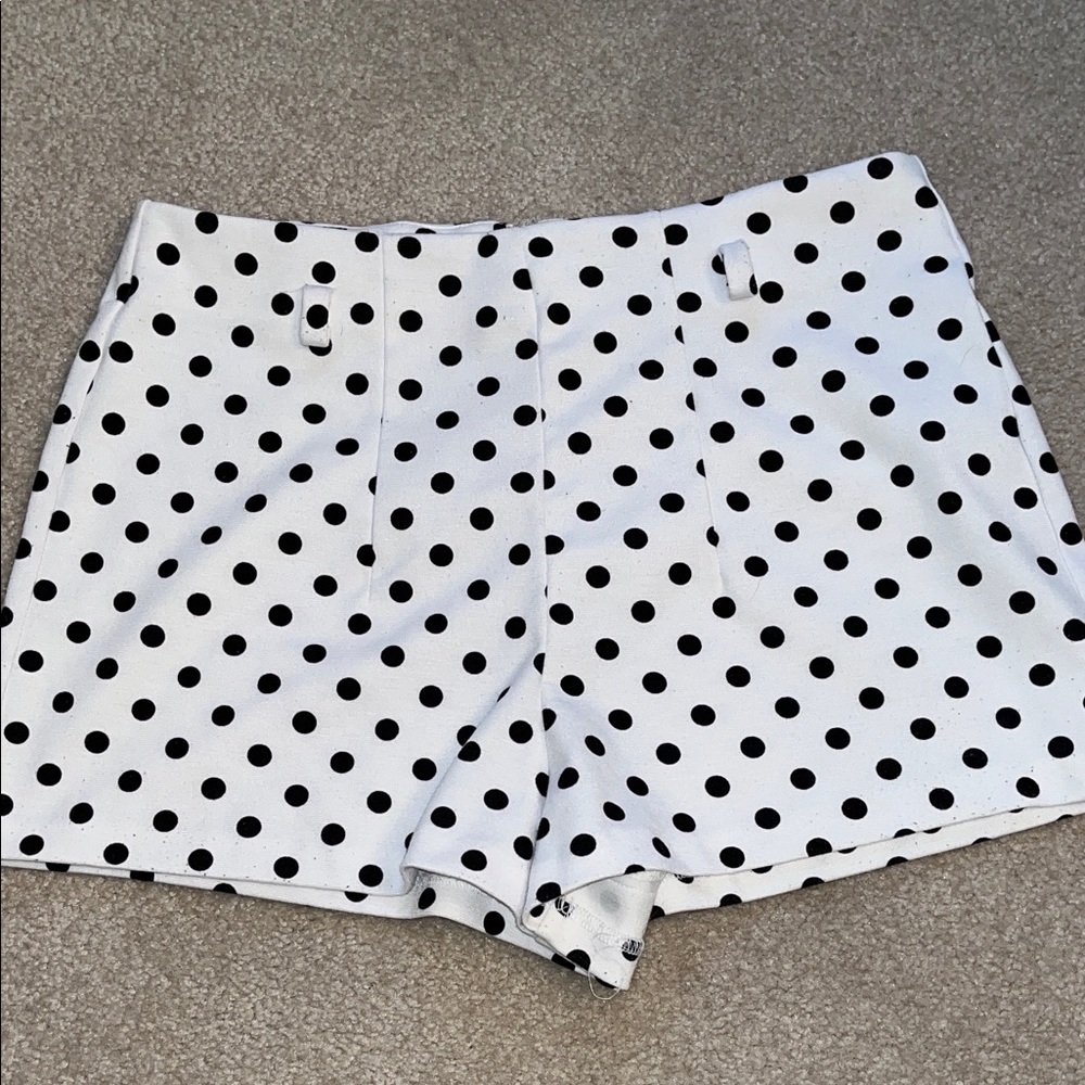 Polka dot shorts
